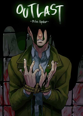 Outlast Game Cover Art