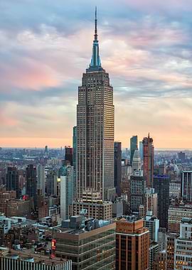 Empire State Building Sunset