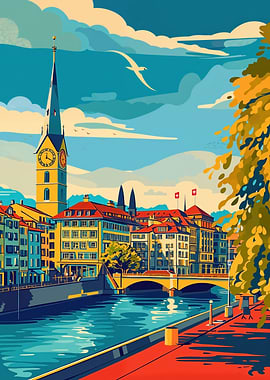 Zurich Cityscape