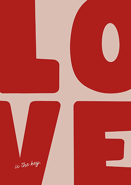 Love is the Key Poster