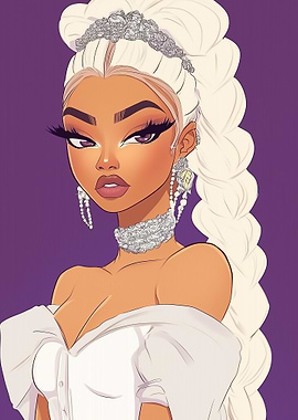 Glamorous Woman Illustration