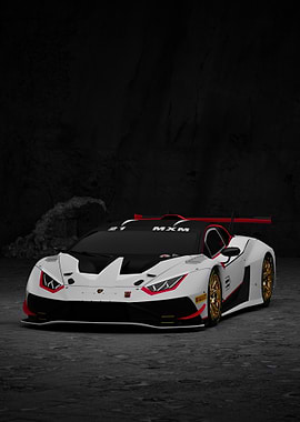 Lamborghini Huracan GT3 Evo 2 - Front View