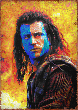 Braveheart Warrior Portrait