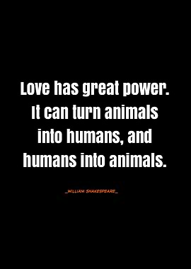 Shakespeare Quote on Love