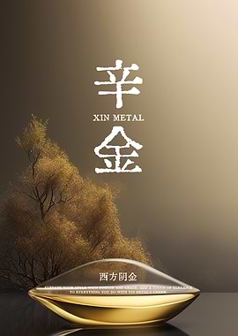 Xin Metal Perfume Bottle