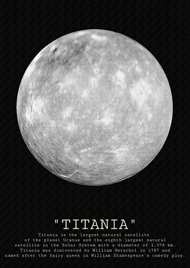 Titania Moon Poster