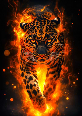 Fiery Leopard