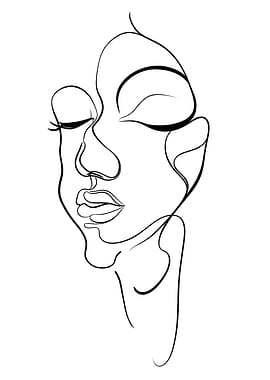 Line Art Portrait