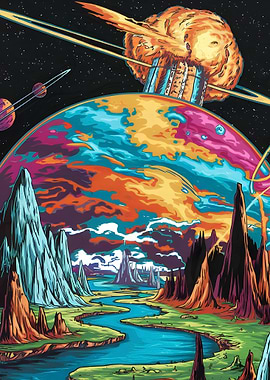 Cosmic Explosion Landscape