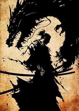 Samurai vs Dragon