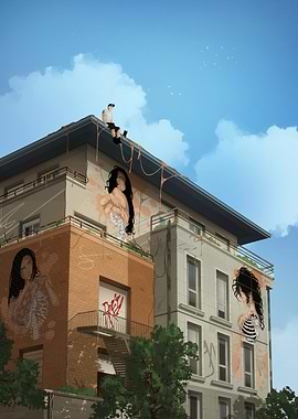 Solitude - Graffiti Buildi