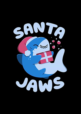 Santa Jaws Xmas Shark