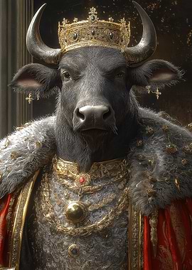 Bull King Portrait
