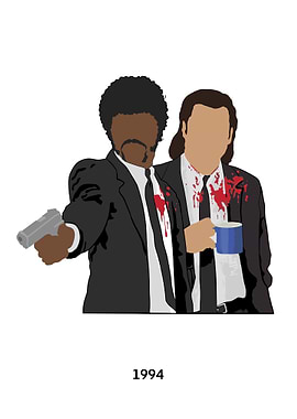 Pulp Fiction Minimalist Art