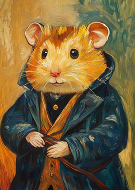 Hamster in a Coat