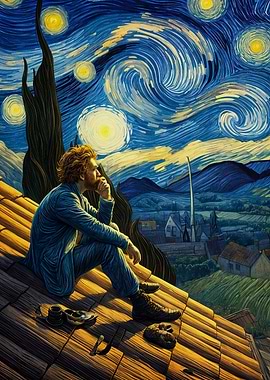 Starry Night Rooftop