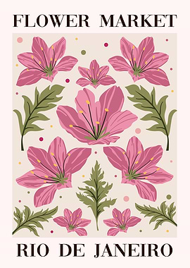 Flower Market Rio de Janeiro