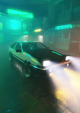 Sports car Night Drive