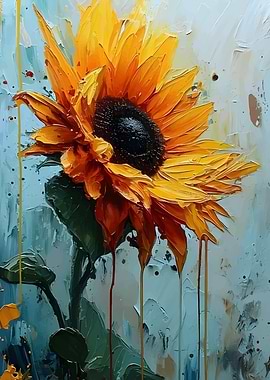Sunflower Painting