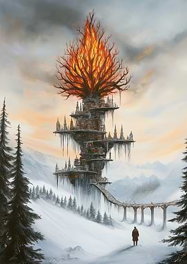 Burning Tree City