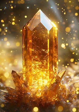Citrine Golden Crystal