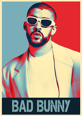 Bad Bunny Poster