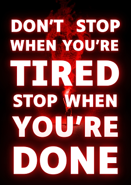 Bodybuilding Quote Poster