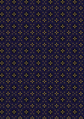 Gold and Blue Pattern