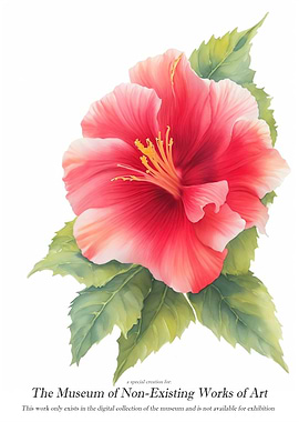Hibiscus Watercolor Painting