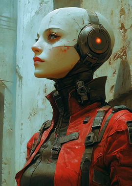 Cyberpunk Female Portrait