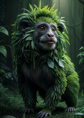 Monkey in Foliage