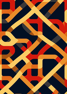 Abstract Geometric Pattern