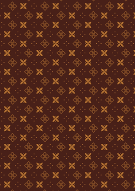 Brown Geometric Pattern