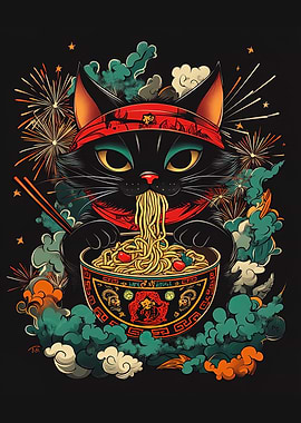 Ramen Cat
