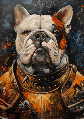 French Bulldog Warrior