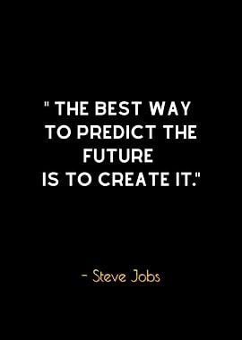 Steve Jobs Quote - Future