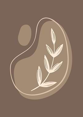 Abstract Floral Art Print