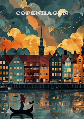 Copenhagen Cityscape