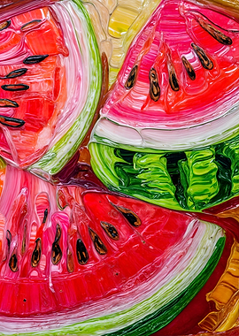 Watermelon Painting