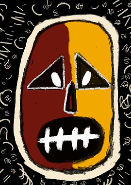 uka uka Abstract Mask