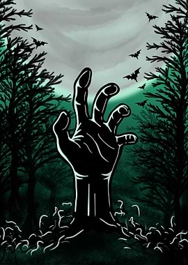 Zombie Hand Halloween