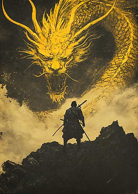 Samurai vs Dragon