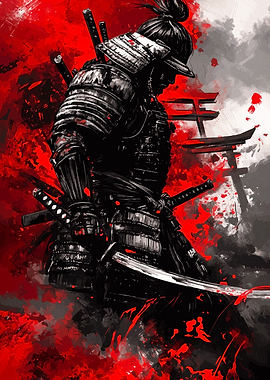 Samurai Warrior Art