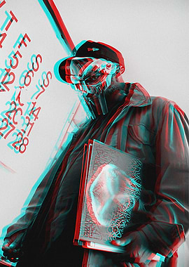 MF DOOM 3D Art