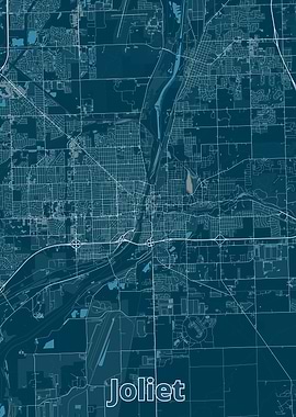 Joliet City Map