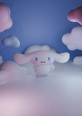 Cinnamoroll 3D Render