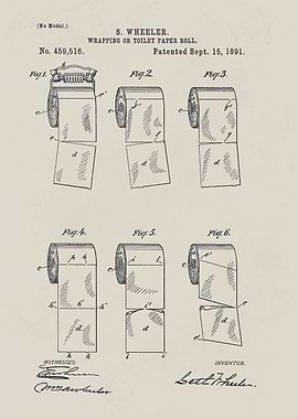 Toilet Paper Roll Patent