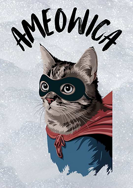 Superhero Cat