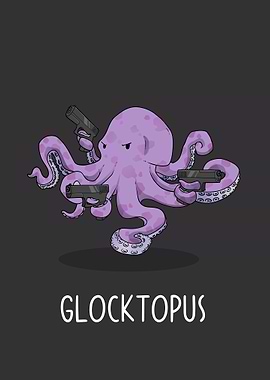 Glocktopus Funny Puns