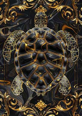 Kintsugi Turtle